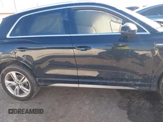 2023 Audi Q3 S line Premium Plus with VIN WA1EECF3XP1140582, listed as a IAAI auction lot 41271342 with 17,560 mi miles and . Bid and sale history available at DreamBid. Image 14.