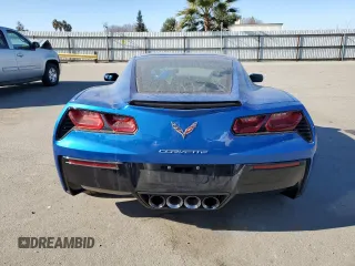 2014 Chevrolet Corvette 2LT with VIN 1G1YD2D78E5130055, listed as a Copart auction lot 88337585 with 18,191 mi miles and Salvage title. Bid and sale history available at DreamBid. Image 6.