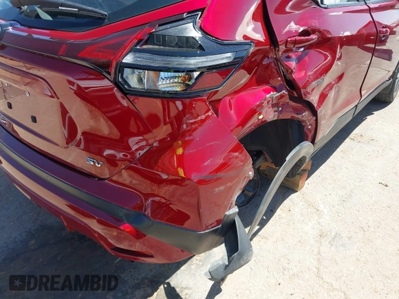 2023 Nissan Kicks SV with VIN 3N1CP5CVXPL514953, listed as a IAAI auction lot 42152057 with 7,909 mi miles and . Bid and sale history available at DreamBid. Image 18.