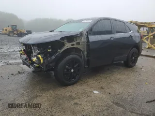 2022 Chevrolet Equinox LT z VIN 2GNAXUEV4N6127416, wystawiony jako Copart lot #56873945 z przebiegiem 17 590 mil mil oraz Szkoda całkowita • Salvage title. Historia ofert i sprzedaży dostępna na DreamBid. Obrazek 1.