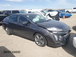 2018 Honda Clarity Touring with VIN JHMZC5F30JC010877, listed as a Copart auction lot 51686045 with Not Provided miles and Salvage Title. Bid and sale history available at DreamBid. Image 4.