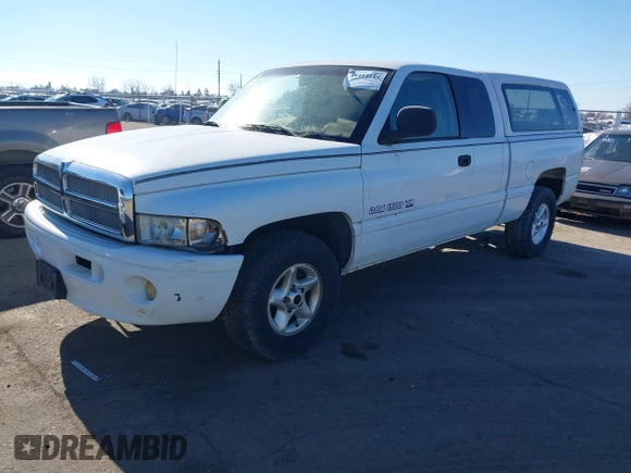 2000 Dodge 1500 with VIN 1B7HC13Z3YJ191235, listed as a IAAI auction lot 41414124 with 180,098 mi miles and . Bid and sale history available at DreamBid. Image 2.