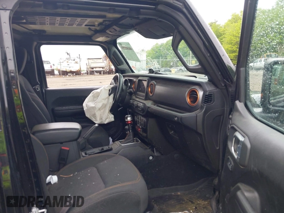 2021 Jeep Gladiator Mojave z VIN 1C6JJTEG9ML605638, wystawiony jako IAAI lot #40302253 z przebiegiem 32 019 mil mil oraz . Historia ofert i sprzedaży dostępna na DreamBid. Obrazek 5.