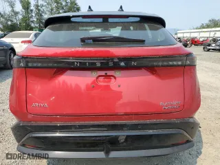 2023 Nissan ARIYA PLATINUM+ with VIN JN1DF0CD9PM700720, listed as a Copart auction lot 65846364 with 8,101 mi miles and Salvage Title. Bid and sale history available at carsss.com. Image 6.