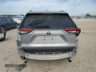 2021 Toyota RAV4 Hybrid LE with VIN 4T3LWRFVXMU045340, listed as a Copart auction lot 53053535 with 37,138 mi miles and Salvage title. Bid and sale history available at DreamBid. Image 6.