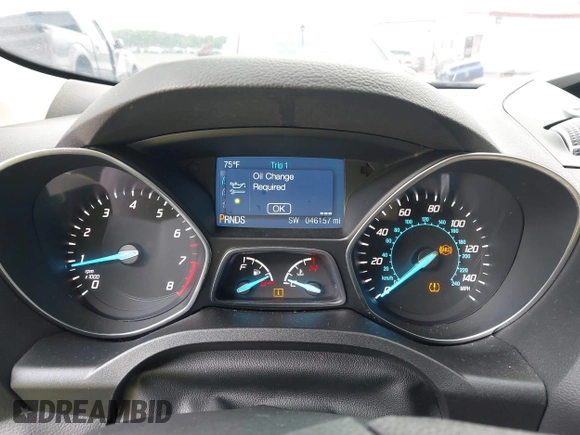 2013 Ford Escape SE with VIN 1FMCU0GX4DUC40277, listed as a IAAI auction lot 42201196 with 46,157 mi miles and . Bid and sale history available at carsss.com. Image 7.