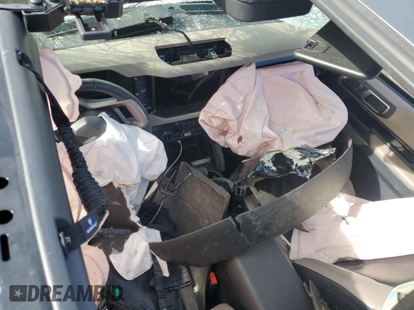 2022 Ford Bronco with VIN 1FMDE5CP4NLA79411, listed as a Copart auction lot 46832855 with Not provided miles and Salvage title. Bid and sale history available at DreamBid. Image 8.