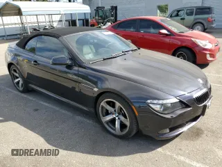 2010 BMW 6 Series 650i with VIN WBAEB5C57AC225338, listed as a Copart auction lot 75755384 with 140,511 mi miles and Salvage Title. Bid and sale history available at carsss.com. Image 4.