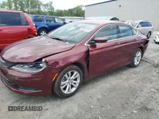 2016 Chrysler 200 Limited z VIN 1C3CCCAB8GN148789, wystawiony jako Copart lot #55491875 z przebiegiem 112 343 mil mil oraz Szkoda całkowita • Salvage title. Historia ofert i sprzedaży dostępna na DreamBid. Obrazek 1.