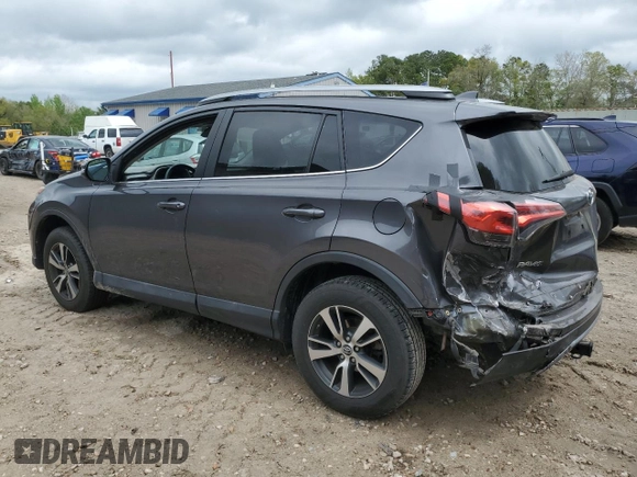 2018 Toyota RAV4 XLE with VIN 2T3WFREV6JW409330, listed as a Copart auction lot 51284165 with 83,689 mi miles and Salvage Title. Bid and sale history available at DreamBid. Image 2.