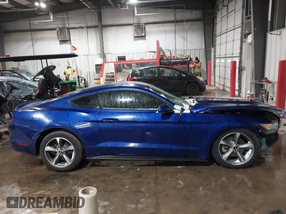 2016 Ford Mustang V6 with VIN 1FA6P8AM8G5260896, listed as a IAAI auction lot 41572640 with 80,249 mi miles and . Bid and sale history available at carsss.com. Image 14.