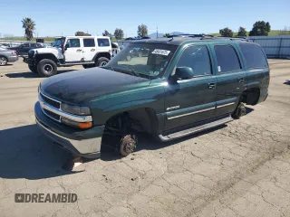 2002 Chevrolet Tahoe LT with VIN 1GNEK13Z12J342531, listed as a Copart auction lot 48431675 with 205,030 mi miles and Salvage Title. Bid and sale history available at carsss.com. Image 1.