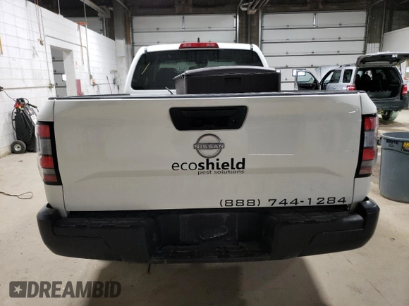 2024 Nissan Frontier S with VIN 1N6ED1CL1RN637143, listed as a Copart auction lot 51769655 with 16,397 mi miles and Salvage Title. Bid and sale history available at DreamBid. Image 6.