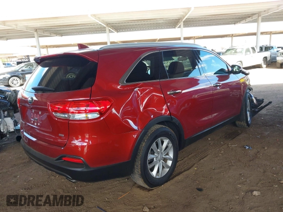 2018 Kia Sorento LX with VIN 5XYPG4A32JG340689, listed as a IAAI auction lot 41717750 with 72,212 mi miles. Bid and sale history available at carsss.com. Image 4.