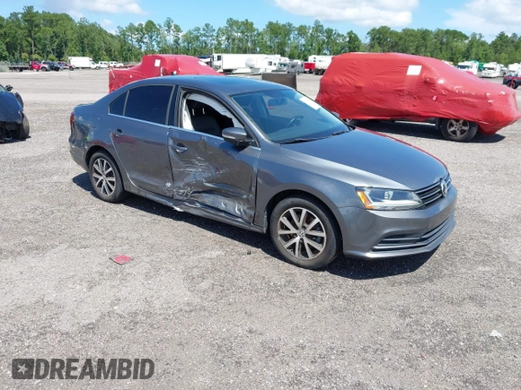 2017 Volkswagen Jetta SE with VIN 3VWDB7AJ4HM311934, listed as a IAAI auction lot 40417726 with 93,666 mi miles and . Bid and sale history available at DreamBid. Image 1.