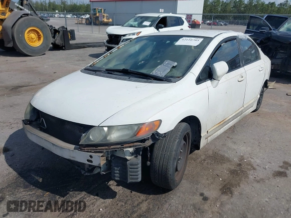 2008 Honda Civic LX with VIN 2HGFA16568H337328, listed as a IAAI auction lot 42110705 with 188,115 mi miles and . Bid and sale history available at DreamBid. Image 2.