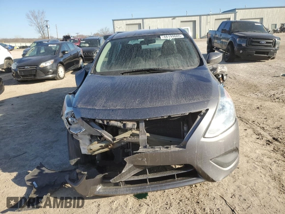 2016 Nissan Versa S z VIN 3N1CN7AP5GL869356, wystawiony jako Copart lot #48199605 z przebiegiem 87 875 mil mil oraz Szkoda całkowita • Salvage title. Historia ofert i sprzedaży dostępna na DreamBid. Obrazek 5.