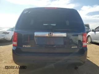 2012 Honda Pilot EX-L with VIN 5FNYF4H67CB018499, listed as a Copart auction lot 53395515 with 219,816 mi miles and Salvage Title. Bid and sale history available at carsss.com. Image 6.