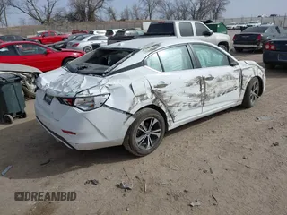 2021 Nissan Sentra SV with VIN 3N1AB8CV1MY301024, listed as a IAAI auction lot 41780498 with 65,033 mi miles and . Bid and sale history available at DreamBid. Image 4.