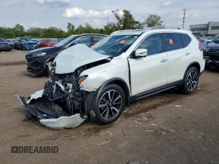 2017 Nissan Rogue SV with VIN 5N1AT2MV7HC806310, listed as a Copart auction lot 58961385 with 97,161 mi miles and Salvage title. Bid and sale history available at DreamBid. Image 1.