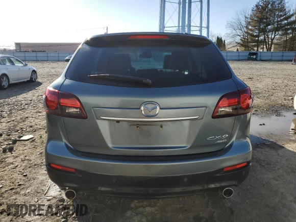 2013 Mazda CX-9 Grand Touring with VIN JM3TB3DV7D0400567, listed as a Copart auction lot 50705585 with 82,071 mi miles and Salvage Title. Bid and sale history available at carsss.com. Image 6.