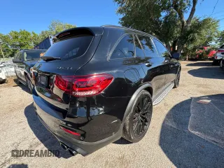 2020 Mercedes-Benz GLC with VIN W1N0G6EB8LF760129, listed as a Copart auction lot 53760095 with 55,056 mi miles and Clean Title. Bid and sale history available at carsss.com. Image 4.