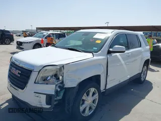 2017 GMC Terrain SLE with VIN 2GKALMEK4H6299190, listed as a IAAI auction lot 41808216 with 101,579 mi miles. Bid and sale history available at carsss.com. Image 2.