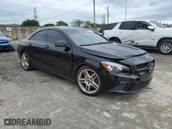 2015 Mercedes-Benz CLA 250 with VIN WDDSJ4EB4FN205524, listed as a Copart auction lot 42211004 with 134,736 mi miles and . Bid and sale history available at DreamBid. Image 4.