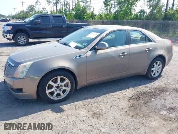 2008 Cadillac CTS RWD w/1SA with VIN 1G6DM577180116697, listed as a IAAI auction lot 42114604 with 184,224 mi miles. Bid and sale history available at carsss.com. Image 2.