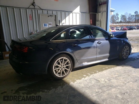 2017 Audi A6 Premium Plus with VIN WAUF2AFC8HN119017, listed as a Copart auction lot 72435862 with 70,442 mi miles. Bid and sale history available at carsss.com. Image 3.