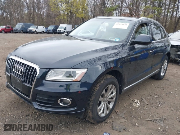 2016 Audi Q5 Premium Plus with VIN WA1L2AFP6GA021340, listed as a IAAI auction lot 42075938 with 47,248 mi miles. Bid and sale history available at carsss.com. Image 18.