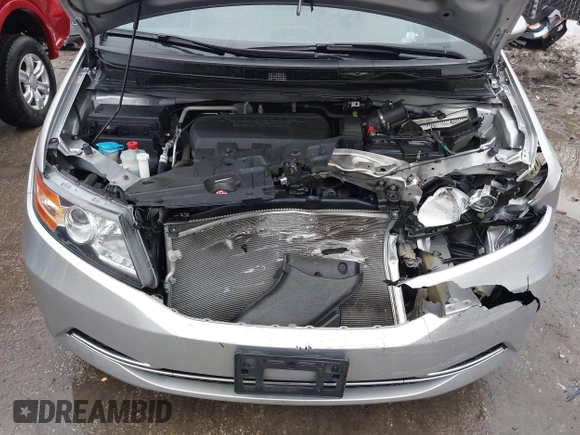 2015 Honda Odyssey EX-L with VIN 5FNRL5H63FB049952, listed as a IAAI auction lot 41467506 with 84,173 mi miles and . Bid and sale history available at carsss.com. Image 10.
