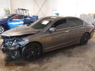 2016 Honda Accord Sport with VIN 1HGCR2F56GA192029, listed as a IAAI auction lot 42370827 with 76,679 mi miles and . Bid and sale history available at DreamBid. Image 14.