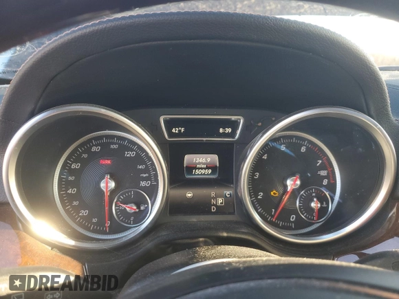 2018 Mercedes-Benz GLS 550 with VIN 4JGDF7DE8JB012770, listed as a Copart auction lot 49995485 with 150,959 mi miles and Clean title. Bid and sale history available at DreamBid. Image 9.
