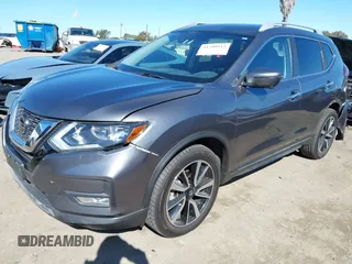 2019 Nissan Rogue SV with VIN 5N1AT2MVXKC793110, listed as a IAAI auction lot 41799912 with 80,745 mi miles. Bid and sale history available at carsss.com. Image 17.
