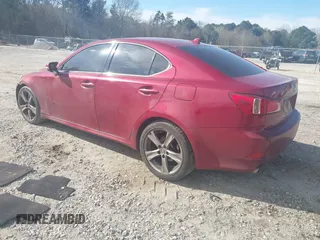 2012 Lexus IS 250 with VIN JTHBF5C23C5178895, listed as a IAAI auction lot 41703959 with 185,953 mi miles and . Bid and sale history available at DreamBid. Image 3.