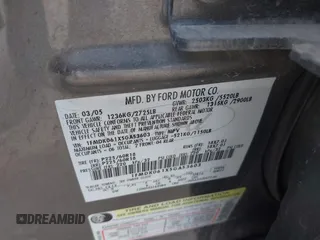 2005 Ford Freestyle Limited z VIN 1FMDK061X5GA53603, wystawiony jako IAAI lot #42487214 z przebiegiem Nie podano mil oraz . Historia ofert i sprzedaży dostępna na DreamBid. Obrazek 9.