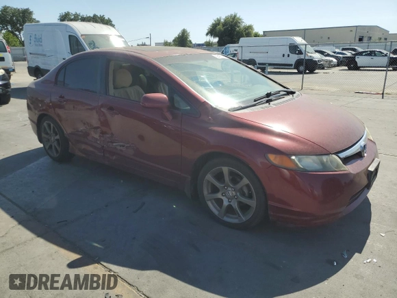 2008 Honda Civic EX-L z VIN 2HGFA169X8H534523, wystawiony jako Copart lot #58403395 z przebiegiem 184 220 mil mil oraz Szkoda całkowita • Salvage title. Historia ofert i sprzedaży dostępna na DreamBid. Obrazek 4.
