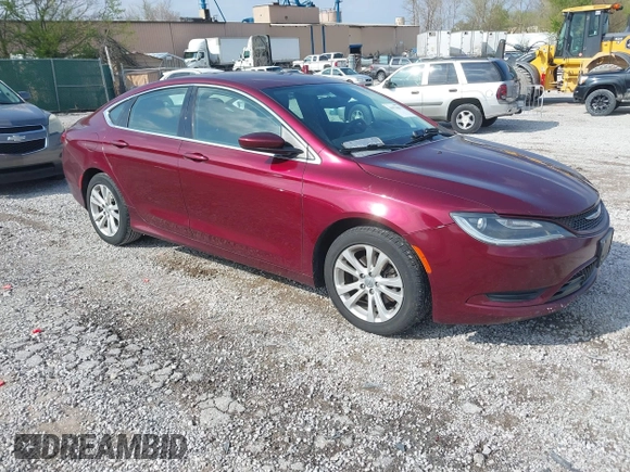 2015 Chrysler 200 Limited z VIN 1C3CCCAB4FN679177, wystawiony jako IAAI lot #41971635 z przebiegiem 186 855 mil mil oraz . Historia ofert i sprzedaży dostępna na DreamBid. Obrazek 1.