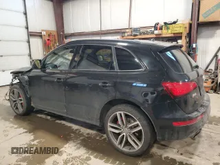 2016 Audi SQ5 3.0T Technik with VIN WA1LCAFPXGA021158, listed as a Copart auction lot 83837454 with 119,449 mi miles and Salvage Title. Bid and sale history available at carsss.com. Image 2.
