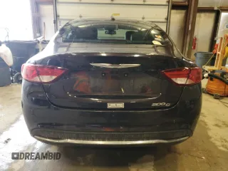 2015 Chrysler 200 C with VIN 1C3CCCCB1FN549631, listed as a Copart auction lot 53673485 with 136,106 mi miles and Clean Title. Bid and sale history available at DreamBid. Image 6.