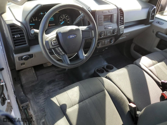 2019 Ford F-150 XL with VIN 1FTMF1C59KKC79369, listed as a Copart auction lot 42282245 with 91,449 mi miles and Salvage Title. Bid and sale history available at carsss.com. Image 8.