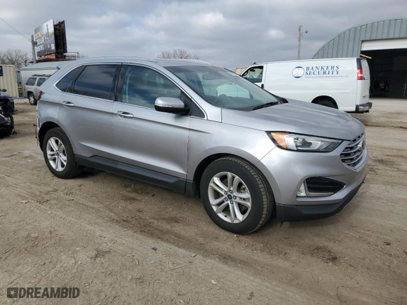 2020 Ford Edge SEL with VIN 2FMPK4J93LBA55313, listed as a Copart auction lot 86898604 with 77,546 mi miles and Salvage Title. Bid and sale history available at carsss.com. Image 4.