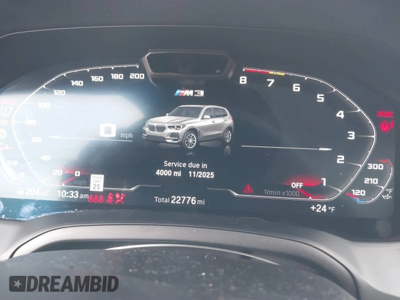 2022 BMW M3 Competition z VIN WBS33AY0XNFM29450, wystawiony jako IAAI lot #41609392 z przebiegiem 22 776 mil mil oraz . Historia ofert i sprzedaży dostępna na DreamBid. Obrazek 7.