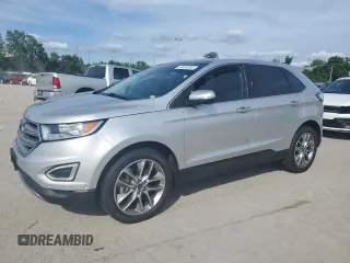 2017 Ford Edge Titanium with VIN 2FMPK4K86HBC18128, listed as a Copart auction lot 59304254 with 96,112 mi miles and Salvage Title. Bid and sale history available at carsss.com. Image 1.