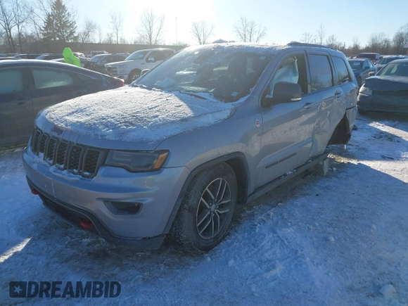 2017 Jeep Grand Cherokee Trailhawk with VIN 1C4RJFLT4HC657682, listed as a IAAI auction lot 41286507 with 123,646 mi miles and . Bid and sale history available at DreamBid. Image 17.