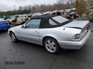 1999 Mercedes-Benz SL-Class with VIN WDBFA68F6XF187124, listed as a Copart auction lot 47209235 with 92,346 mi miles and Clean Title. Bid and sale history available at carsss.com. Image 2.