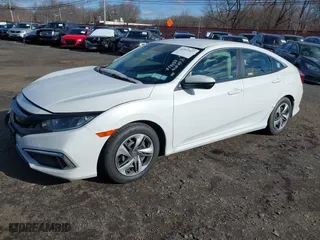 2020 Honda Civic Sedan LX with VIN 2HGFC2F64LH568374, listed as a IAAI auction lot 41597427 with 117,661 mi miles. Bid and sale history available at carsss.com. Image 20.