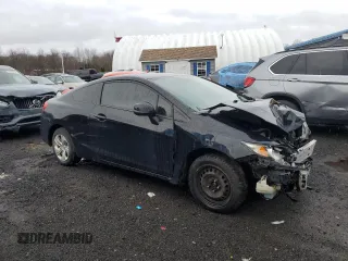 2013 Honda Civic Cpe LX with VIN 2HGFG3B57DH513135, listed as a Copart auction lot 45701564 with 276,418 mi miles and Salvage Title. Bid and sale history available at carsss.com. Image 4.