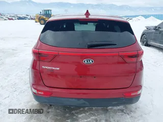 2018 Kia Sportage LX with VIN KNDPMCAC8J7324190, listed as a IAAI auction lot 41599162 with 41,573 mi miles. Bid and sale history available at carsss.com. Image 17.